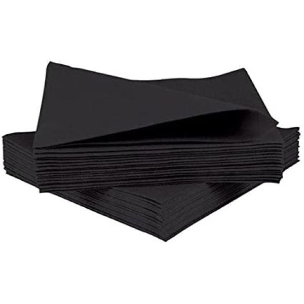 Tablin-Napkin-40cm-8Fold-Black